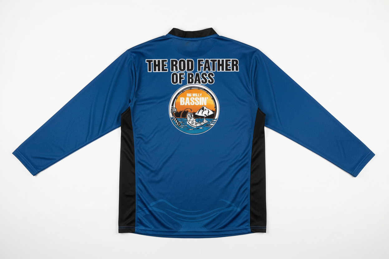 Special Blue Bigwillybassin Jersey Collection - Limited Edition