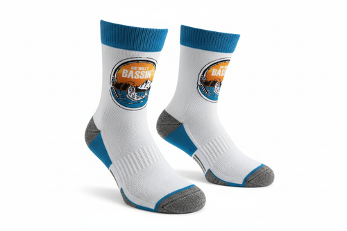 Big Willy Bassin' Athletic Socks