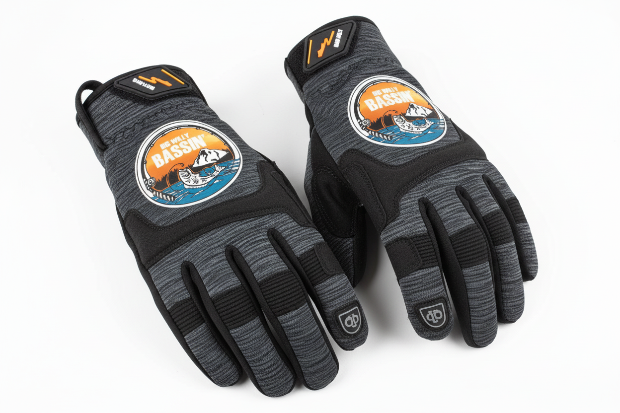 Big Willy Bassin' Fishing Gloves