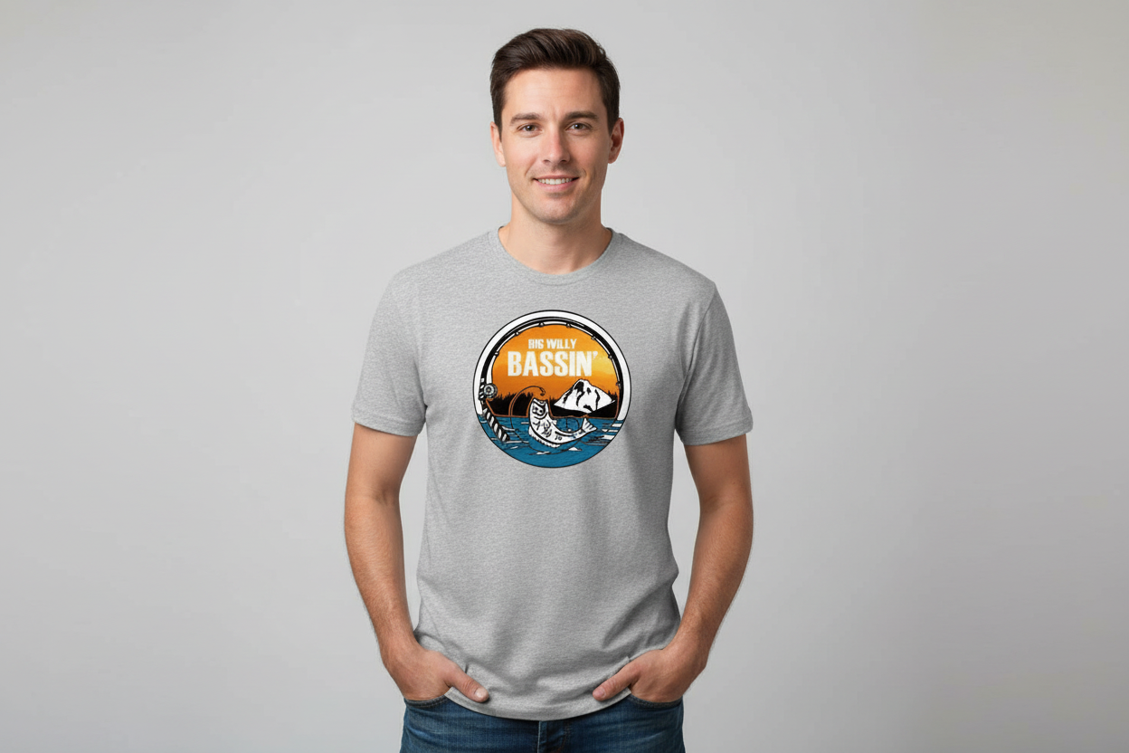 Big Willy Bassin' T-Shirt